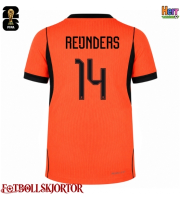 Nederländerna Tijjani Reijnders #14 Hemmatröja VM 2026 Kortärmad